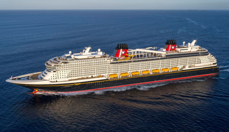 the Disney Treasure cruise ship.